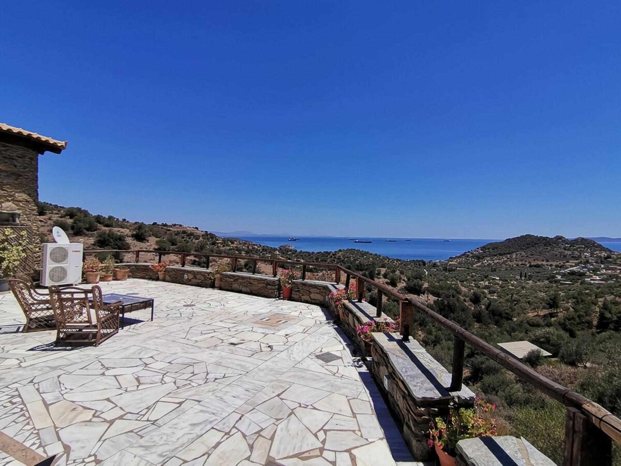 Saronic Citadel Seaside Villa Salamís Exteriér fotografie