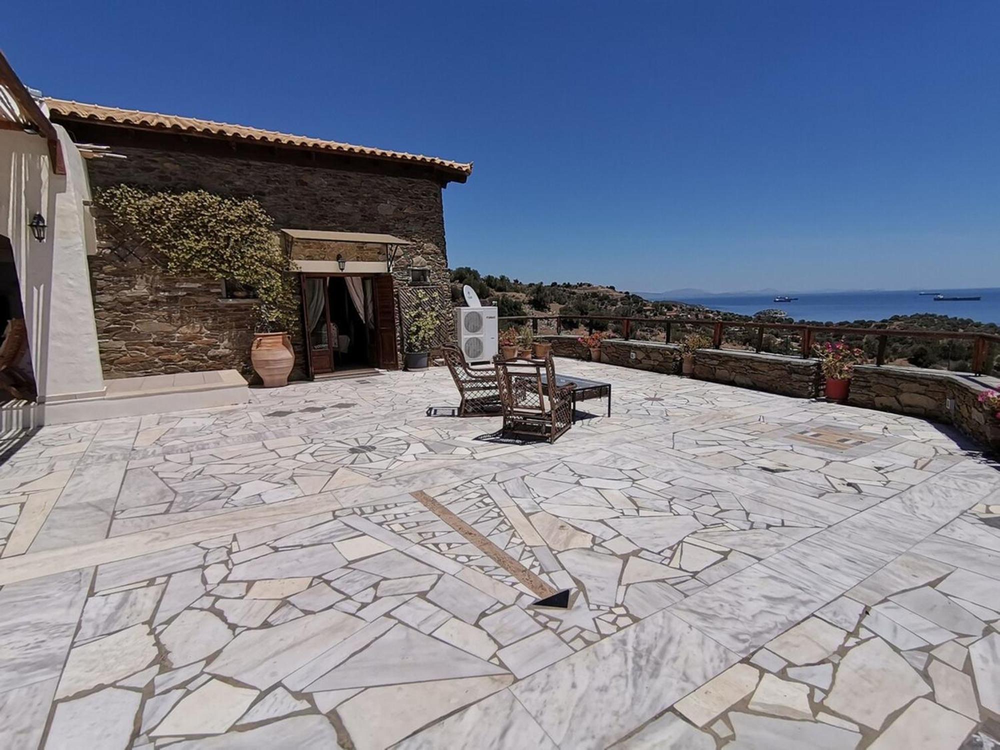 Saronic Citadel Seaside Villa Salamís Exteriér fotografie