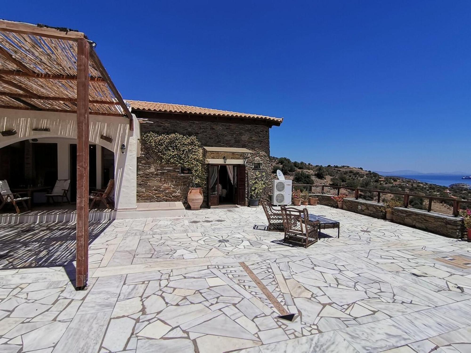 Saronic Citadel Seaside Villa Salamís Exteriér fotografie