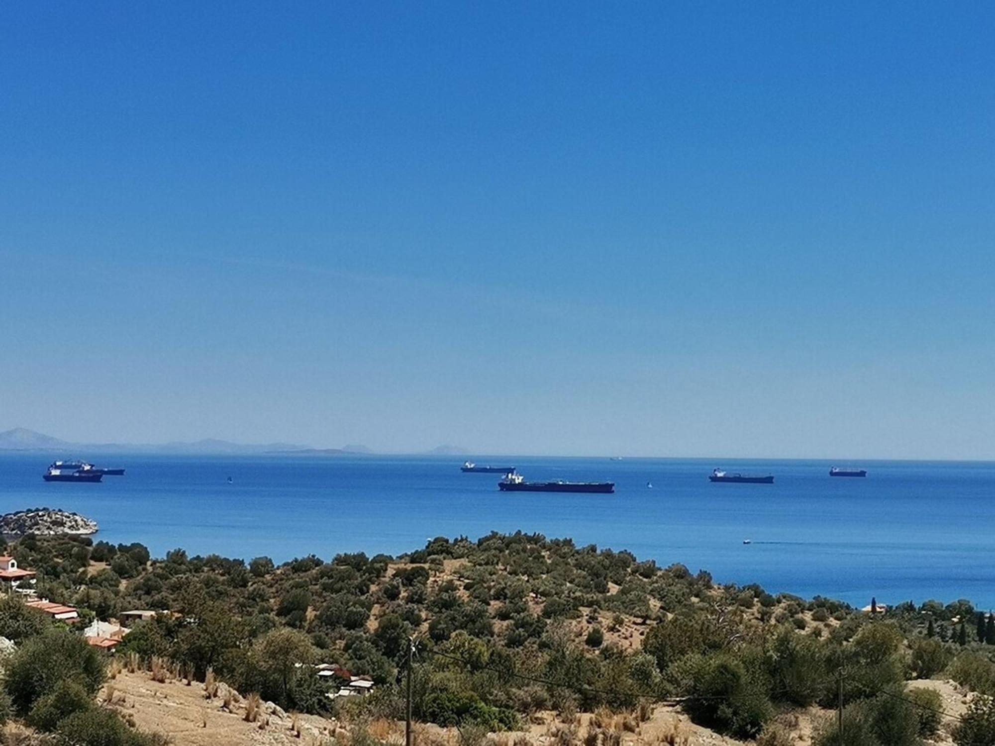 Saronic Citadel Seaside Villa Salamís Exteriér fotografie