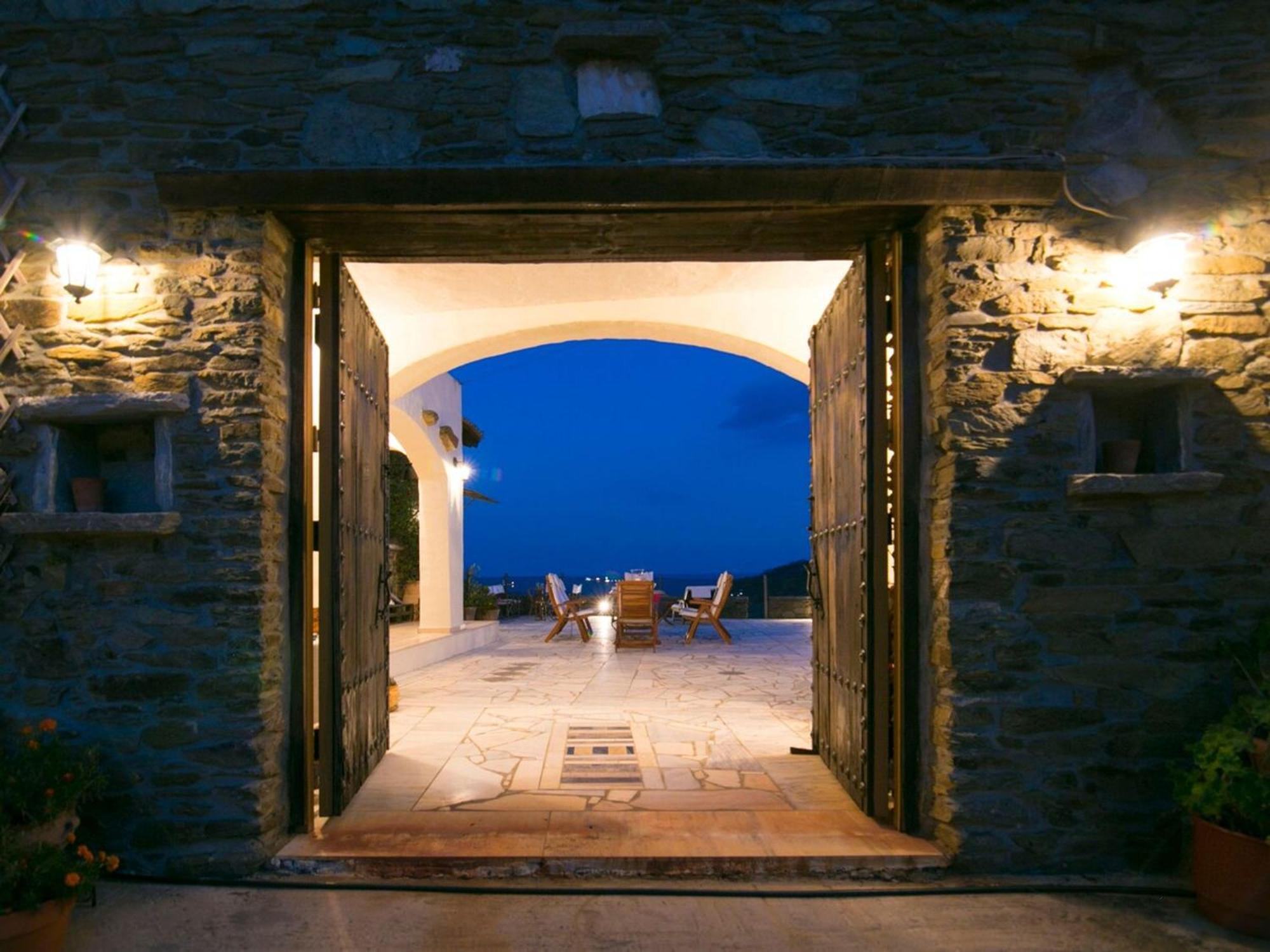 Saronic Citadel Seaside Villa Salamís Exteriér fotografie